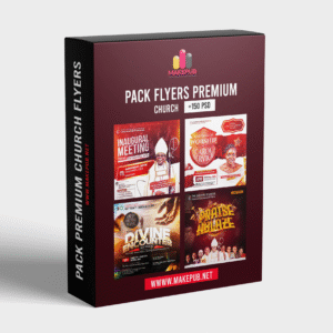 Pack Premium CHURCH PSD full editable(new 2025)