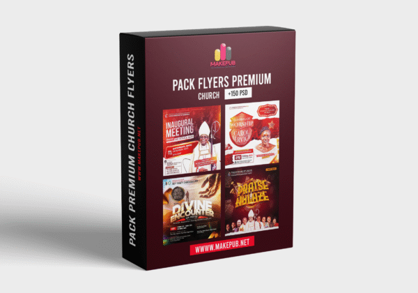 Pack Premium CHURCH PSD full editable(new 2025)